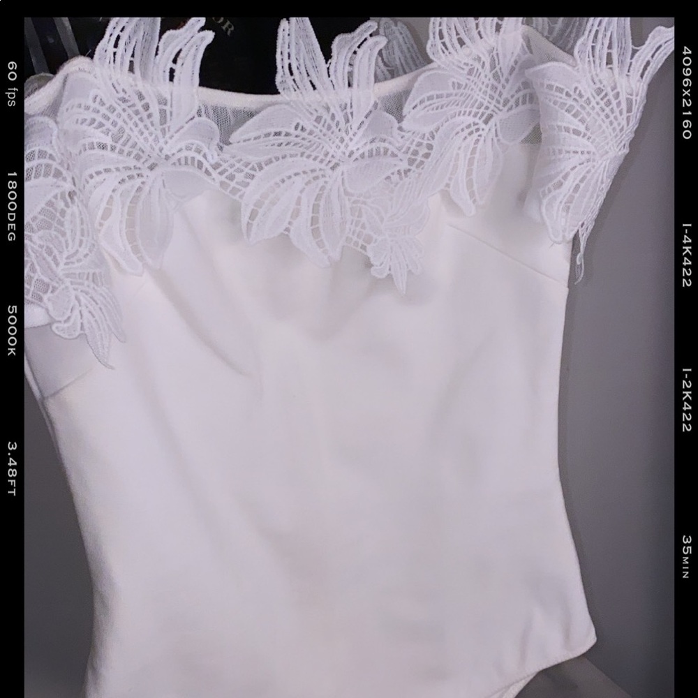 Charlotte Russe - Vintage Flower bodysuit